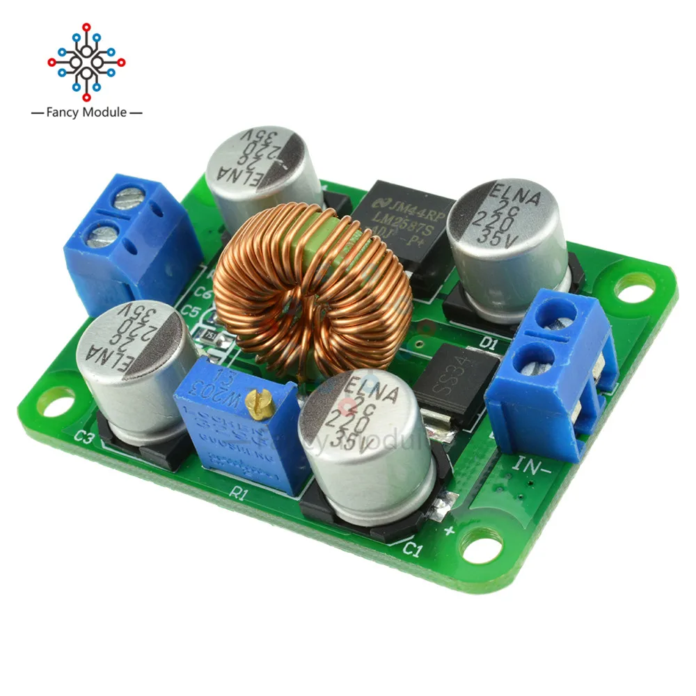LM2587 DC 3 5 V 30V 4V 40V Step Up Питание Модуль Регулируемый 5A повышающий преобразователь