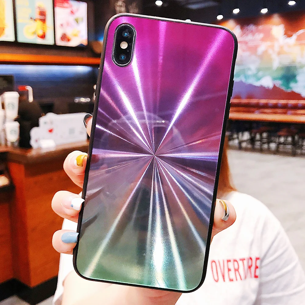 Чехол для телефона JONSNOW CD с градиентом и блестками iPhone 7 8 Plus 6 P S чехлы X XR XS Max