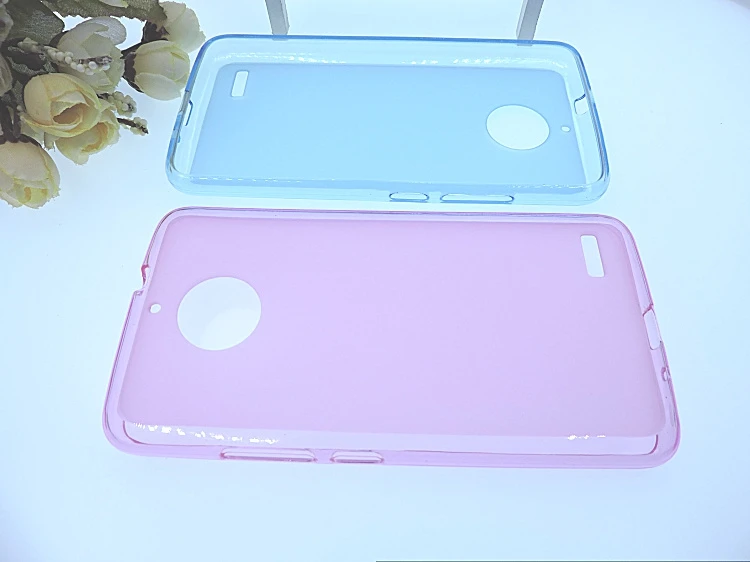 10pcs/lot.Ultra Thin Anti-fingerprint Matte TPU Soft Pudding Silicone Case for Motorola Moto E4(2017 |