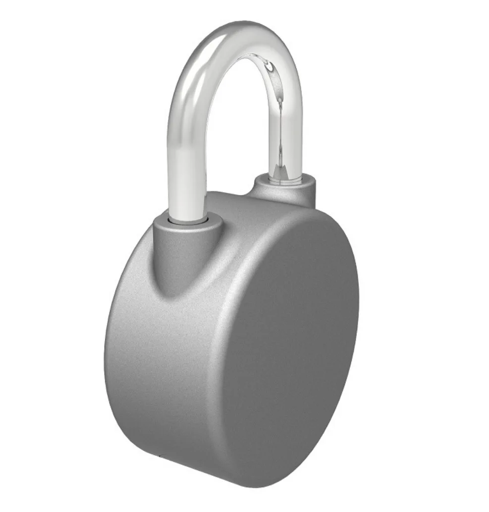 Portable Mini Bluetooh Fingerprint Lock USB Rechargeable Smart Padlock Waterproof Anti-Theft Electronic | Безопасность и защита