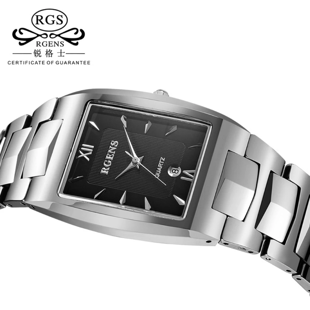 Новинка 2017! Часы наручные мужские кварцевые брендовые роскошные стальные модные
