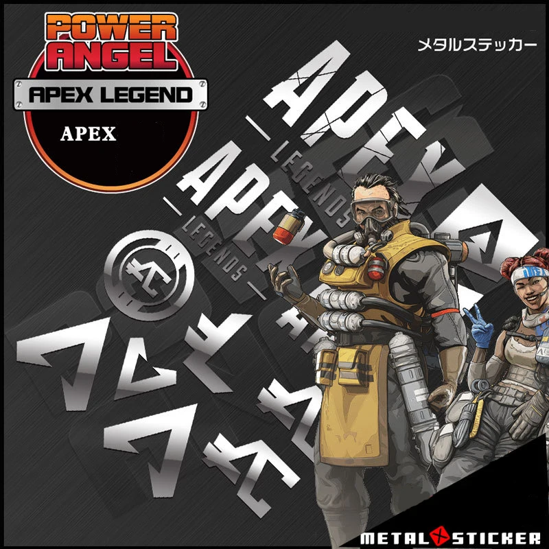 Металлическая наклейка Apex Legends Hero Titan игровой периферический мобильный телефон