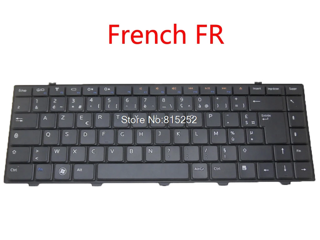 Клавиатура FR GR UK для DELL Inspiron 15Z 1570 14Z 1470 0VR127 VR127 0JGN49 JGN49 0PPVVD Французский Немецкий