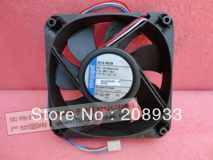 Для ebmpapst 12025 24v 8 3 W 4414FN/2N 12 см инвертор + вентилятор охлаждения|cooling fan|12cm fanfan 12cm |