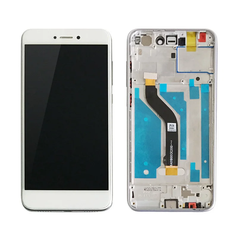 ЖК дисплей с рамкой для Huawei P8 Lite 2017 AAA качества HUAWEI сменный сенсорный экран в