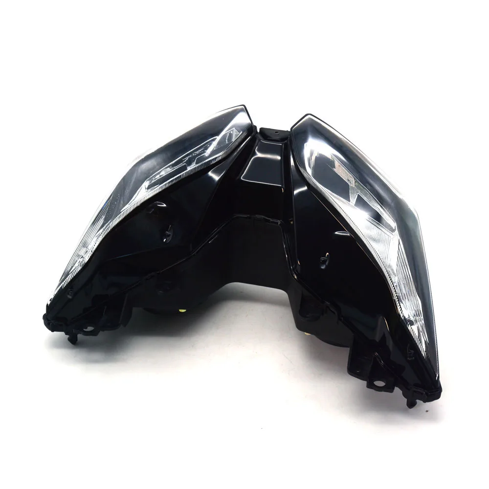 Мотоциклетные черные передние фары головные фонари лампы в сборе для KAWASAKI NINJA300