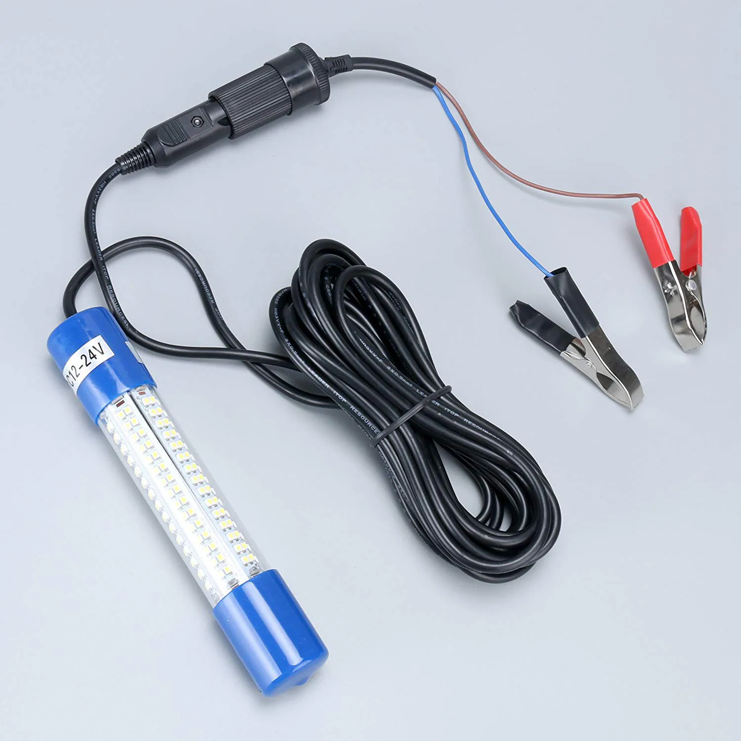12v 24v 8 Вт 180 светодиодный 1000 люмен IP68 приманки Finder ночное рыбацкая лодка глубоково