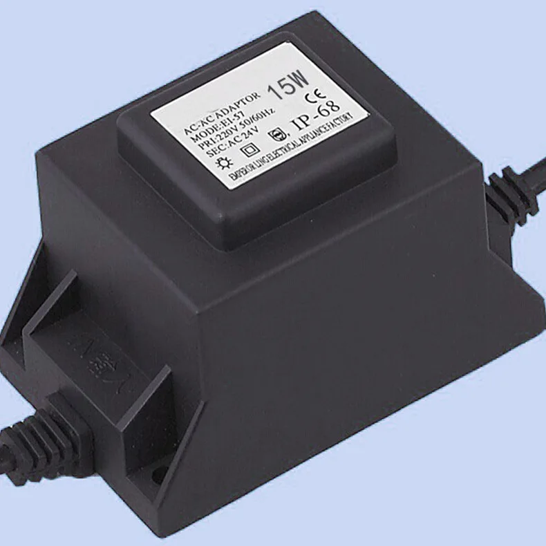 Ac12v 24v 15/30/60/100/200/300/400 Вт светильник ing трансформаторы высокое качество светодиодный светильник драйвер Водонепроницаемый трансформатор 220 В до 12 В Мощность
