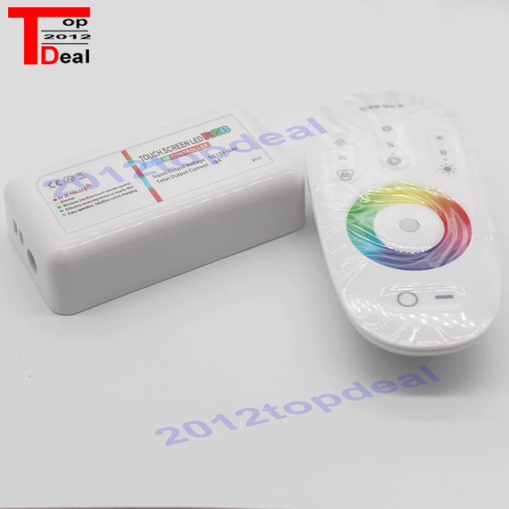 Светодиодный RGB-пульт дистанционного управления с сенсорным экраном 2 4 ГГц |