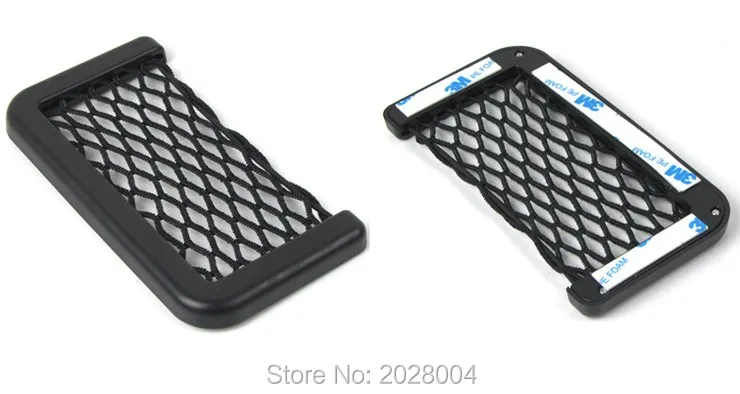 New Arrival Car Seat Side Back Storage Net Bag Phone Holder Pocket Universal String Fit All Gadget Styling | Автомобили и