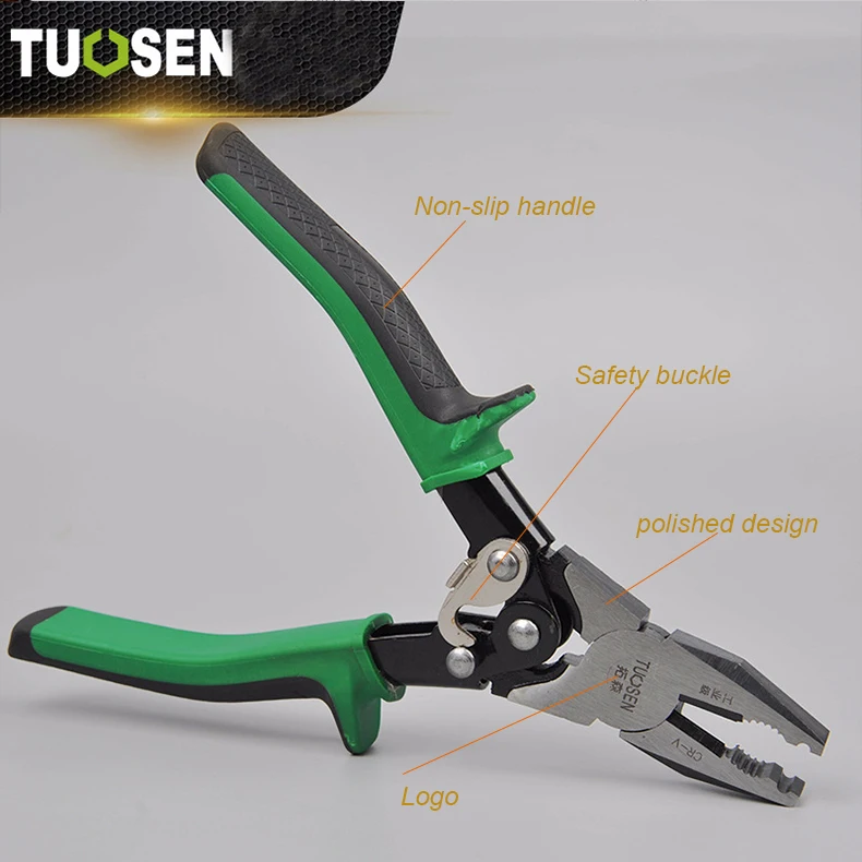 Tuosen 8 Inch Wire Cutting Combination Plier Cutter Stripping Plier/Long Nose | Инструменты
