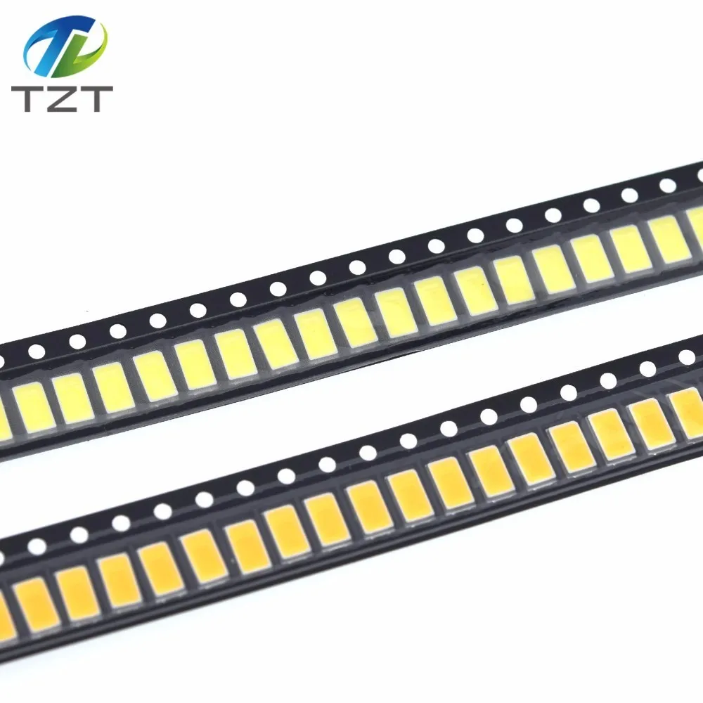 100pcs 5630/5730-CW/WW 0.5W-150Ma 50-55lm 6500K теплый белый/белый светильник SMD 5730 5630 Светодиодный 5730 Диоды(3,2~ 3,4 в