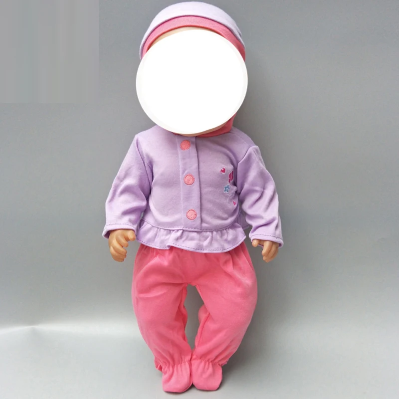 43 см детская кукла пуховик Одежда для 18 &quot43 bebe новорожденная oufits Кукла аксессуар