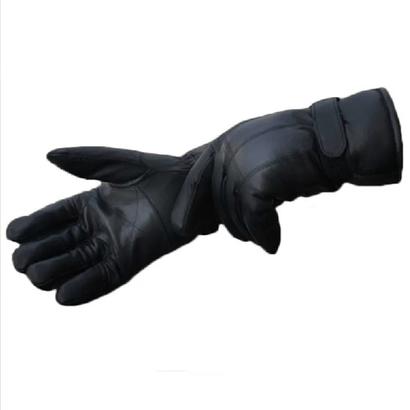 Мужские перчатки из овечьей кожи однотонные натуральной для мужчин 2018 модные