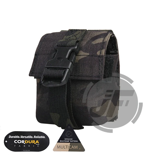 Emerson Tactical LBT style MOLLE/PALS модульная Одиночная Осколочная Граната сумка EmersonGear многофункциональная сумка для аксессуаров - Цвет: MCBK