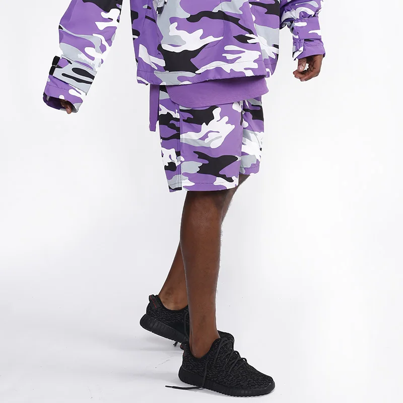 Распродажа 2018 желтые и розовые камуфляжные мужские модные спортивные шорты HEYGUYS