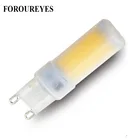 10 шт., самая низкая цена, супер яркий светодиодный светильник G9, лампа AC220, COB, нити, светодиодный светильник, заменить 20 Вт, галогенный прожектор, люстра