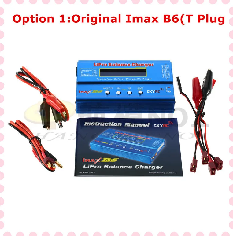 Sky rc Оригинал IMax B6 AC 2 s 6 цифровой ЖК дисплей Lipo NiMh Зарядное устройство + адаптер