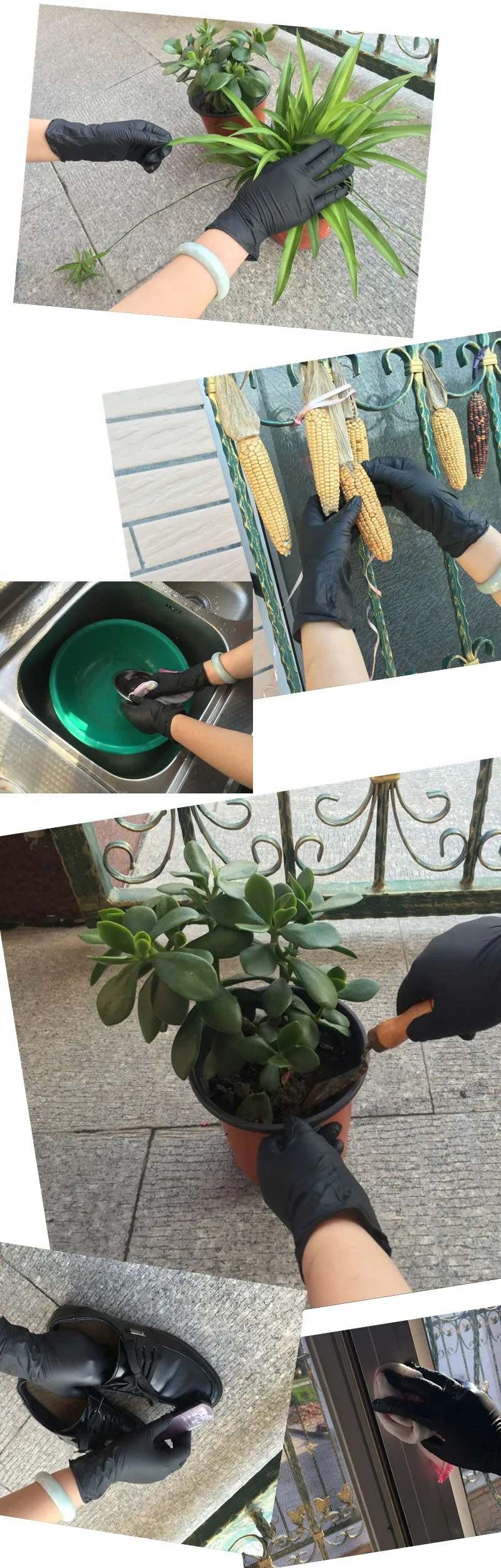 CE FDA зеленые нитриловые перчатки/Одноразовая Нитриловая Перчатка/перчатки для исследования нитрила латексная Заводская Цена Пищевая перчатка для обработки