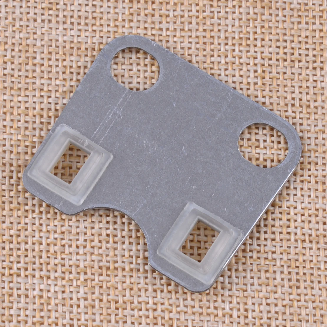 LEATOSK Серебристый Стальной клапан с направляющей пластины для двигателей Honda GX120