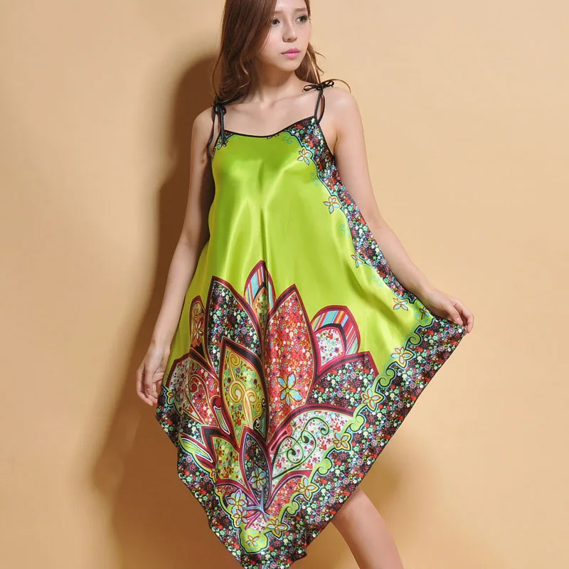 Самая низкая цена 7 моделей новинка сон для женщин цветочный принт 2014 летнее