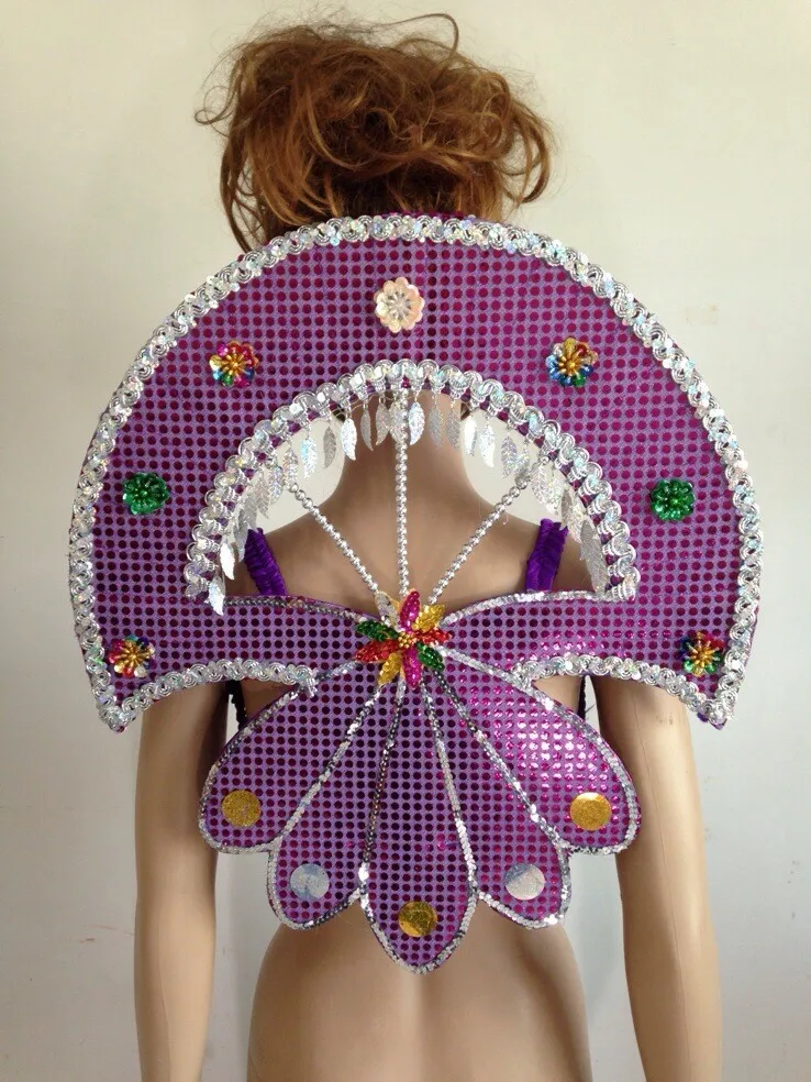 Латинские танцы Самба аксессуары модный изящный головной убор с перьями для