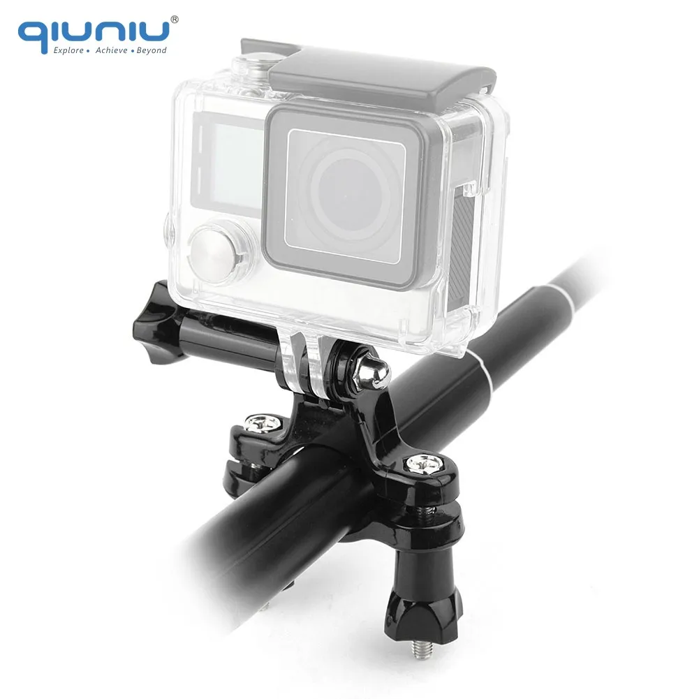 QIUNIU аксессуары для сиденья велосипеда крепление регулируемые штативы GoPro Hero 6/5/4/3
