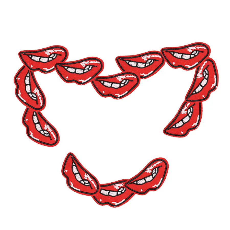 Сделай Сам зубные патчи для одежды Железная вышитая нашивка аппликация железные