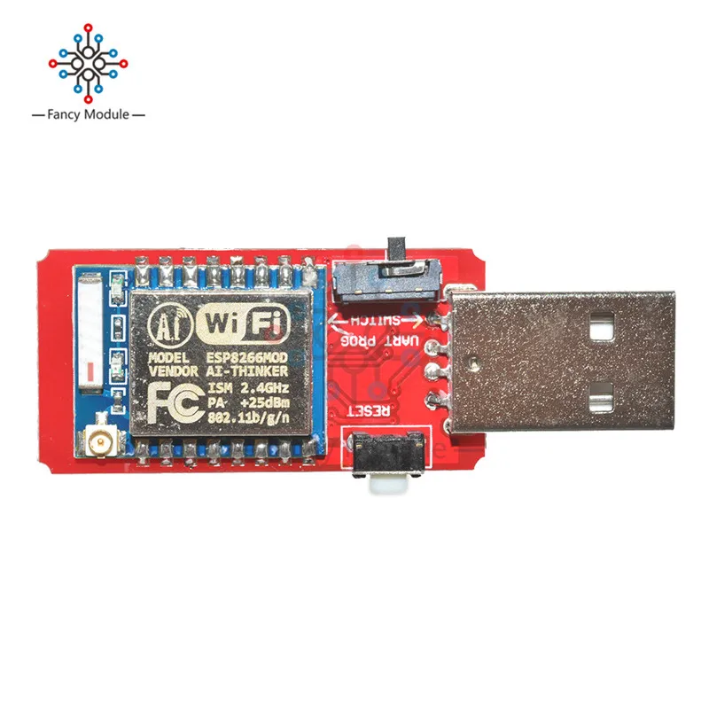 CH340 CH340G USB в ESP8266 ESP 07 беспроводной Wifi модуль разработки встроенный Wi Fi антенны TTL