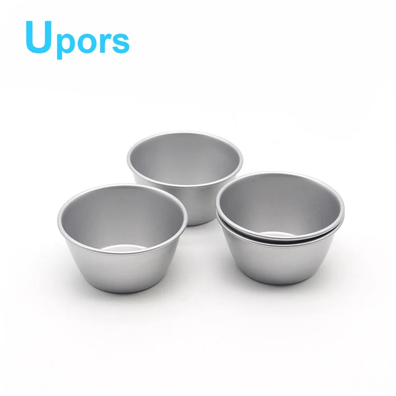 

12pcs (Diameter 8.4CM) Carbon Steel non-stick pan FDA Cake Tart Mould Baking Tool Small Cake Steel Cake Egg Tart Fruit Tart Mold