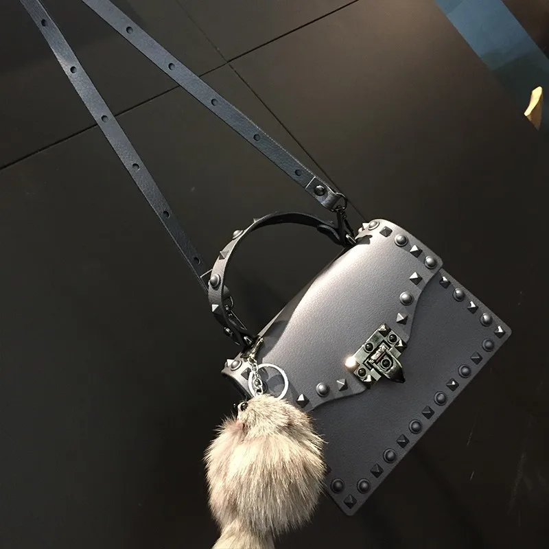 Big Gray Новые женские сумки-мессенджеры роскошные сумки женские сумки дизайнерские сумки желе модные сумки на плечо женские сумки из искусственной кожи - Цвет: Big Gray