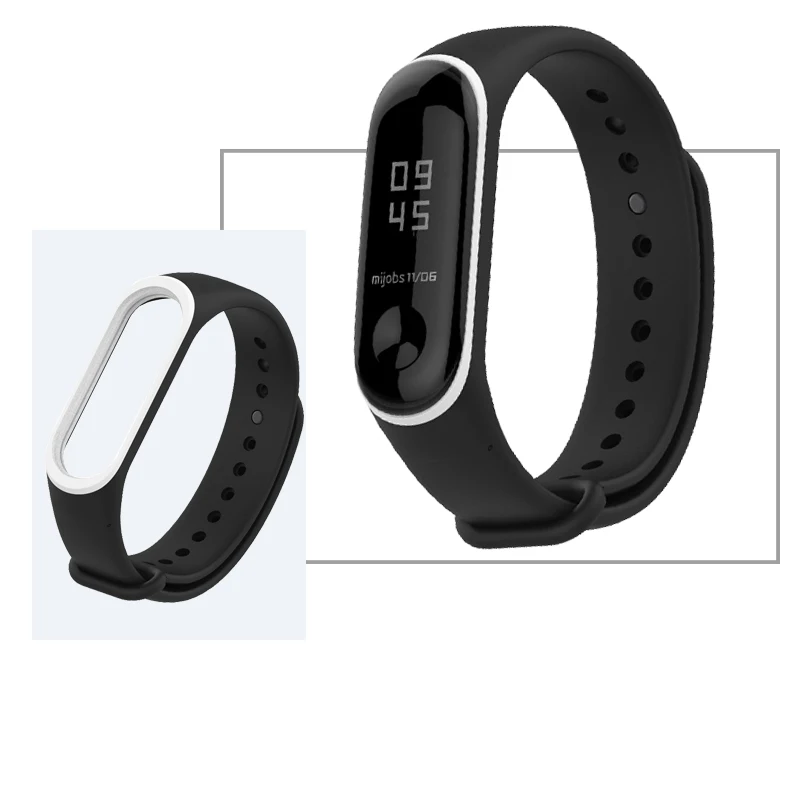 Мягкий браслет для Xiaomi mi band 4 3 ремешок силиконовый ремешок для mi band 3 Correa умные аксессуары mi band 3 4 ремешок браслет