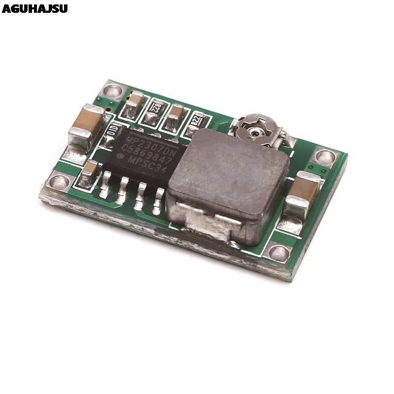 Мини-модуль RC самолета 5 шт./лот Mini 360 DC Buck Converter Step Down 4.75V-23V до 1V-17V LM2596 2A 17x11x3.8 мм на.