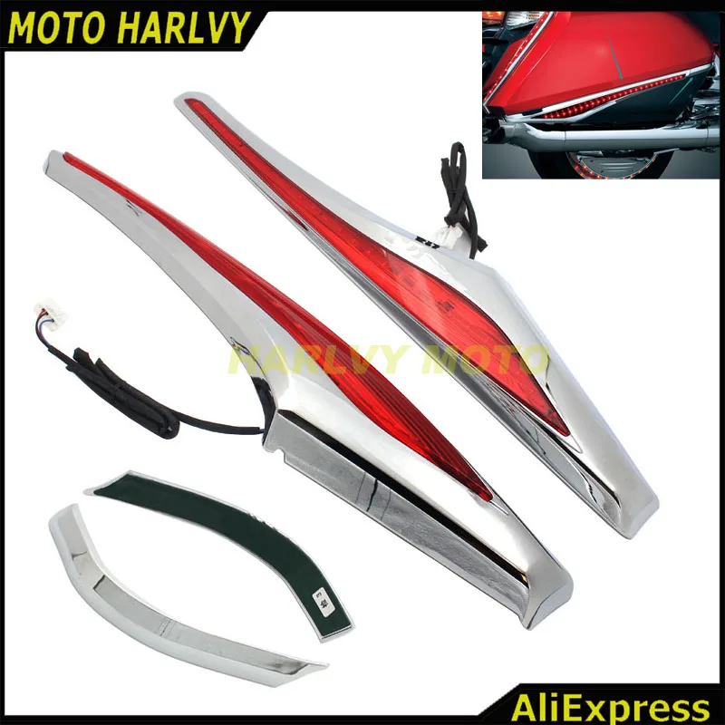 Чехол со светодиодный светильник кой для Honda Goldwing GL1800 & F6B 12 15|goldwing lights|honda goldwinghonda