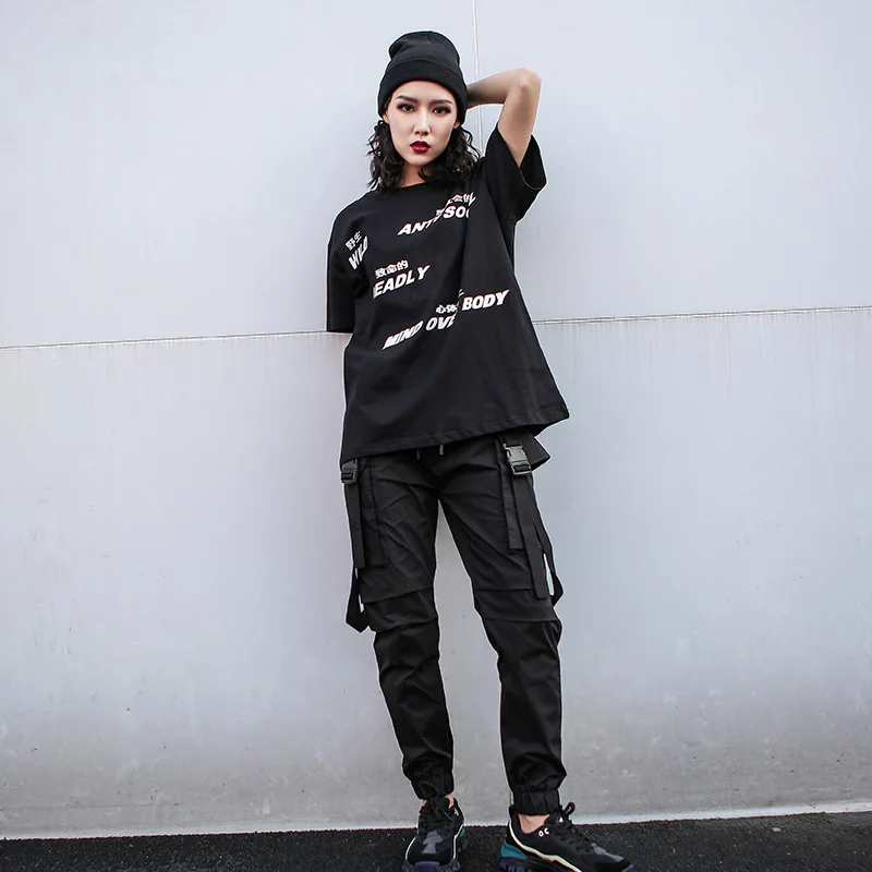 

Summer short-sleeved female 2019 new shirt women's t-shirt bf printing short-sleeved round neck loose street cotton T-shirt