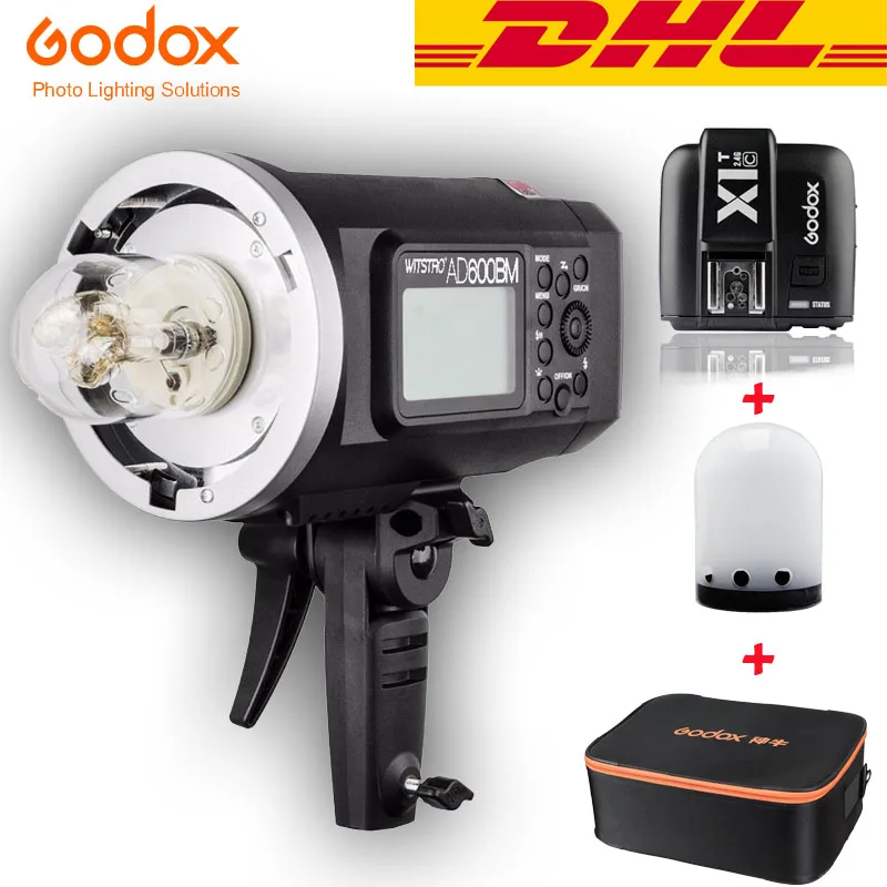 

DHL Godox AD600BM HSS 1/8000s 600W Outdoor Flash Bowens Mount+ Wireless Trigger for Canon Sony Fuji Nikon D810 D750 D500 D5 D4s