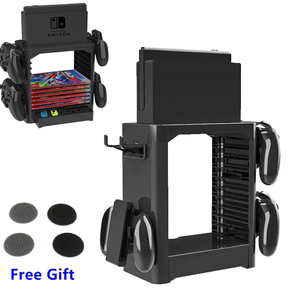 

Многофункциональная башня для хранения дисков, 10 игр, держатель компакт-дисков для консоли Nintendo Switch NS Joycon