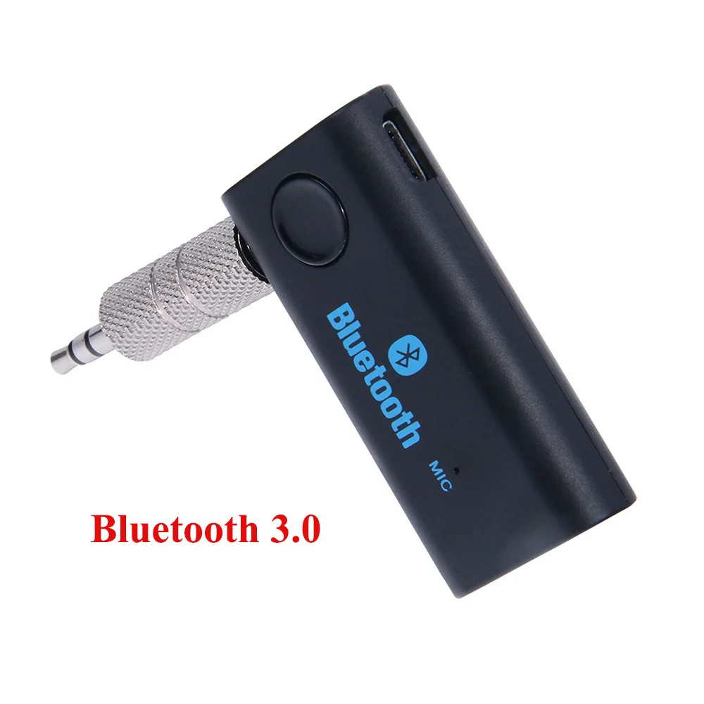 Беспроводной автомобиля приемник Bluetooth Hands Free 3.5 мм aux bluetooth car kit адаптер для