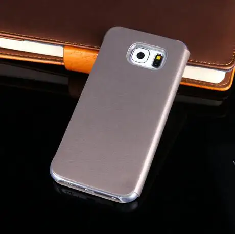 Флип-чехол S6edge для Samsung S6 edge G925F чехол с окошком Galaxy G920 G920F G920H G920i кожаные чехлы