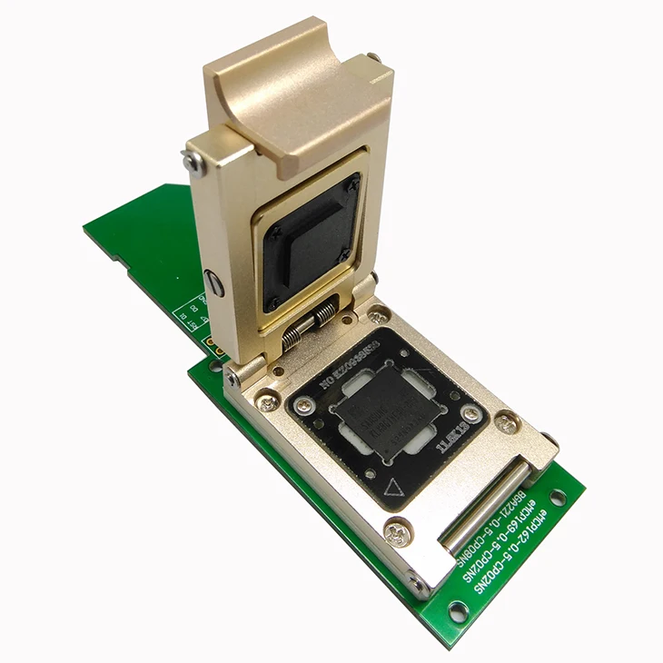 

size 11x10mm,for BGA 153 and BGA 169,Pogo Pin eMMC socket to SD adapter,eMMC programmer,High quality and stable performance