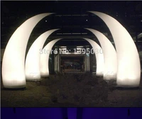 inflatable tube led inflatable light with inner blower for hotel celebration dinning room