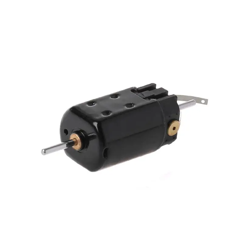 DC 12 V 24 микро ротором электродвигатель постоянного тока двойной вал DIY Компоненты
