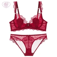 lace middle thin cotton sexy underwear ventilation lining bras maam