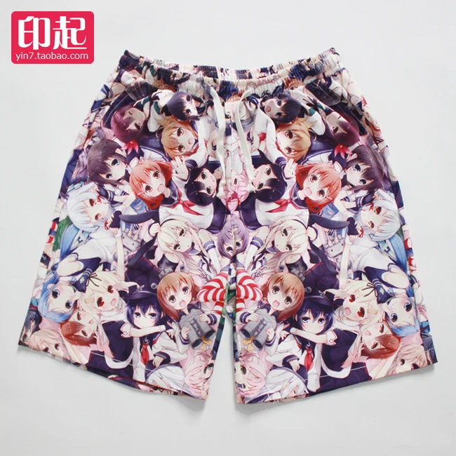 Шорты Аниме Kantai Collection: KanColle Повседневная летняя обувь с рисунком из аниме