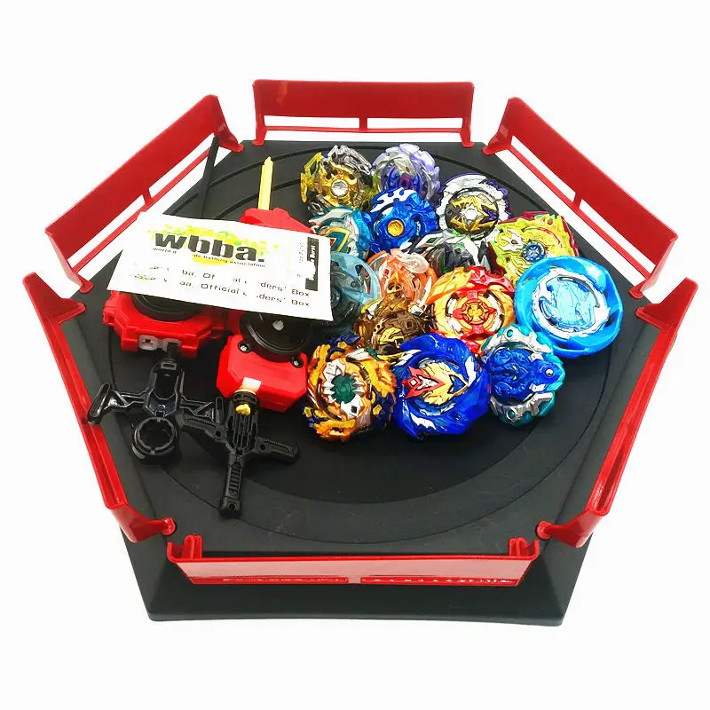 15pcs Arena 3 Все модели пусковых устройств Beyblade Burst игрушки со стартером и ареной Bayblade Металл fusion Бог волчок Bey Blade лезвия игрушки - Цвет: 15pcs Arena 3