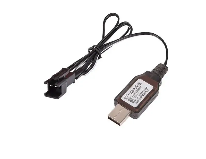 USB кабель для зарядного устройства YUKALA 6 в Ni CD mh аккумулятора со стандартной