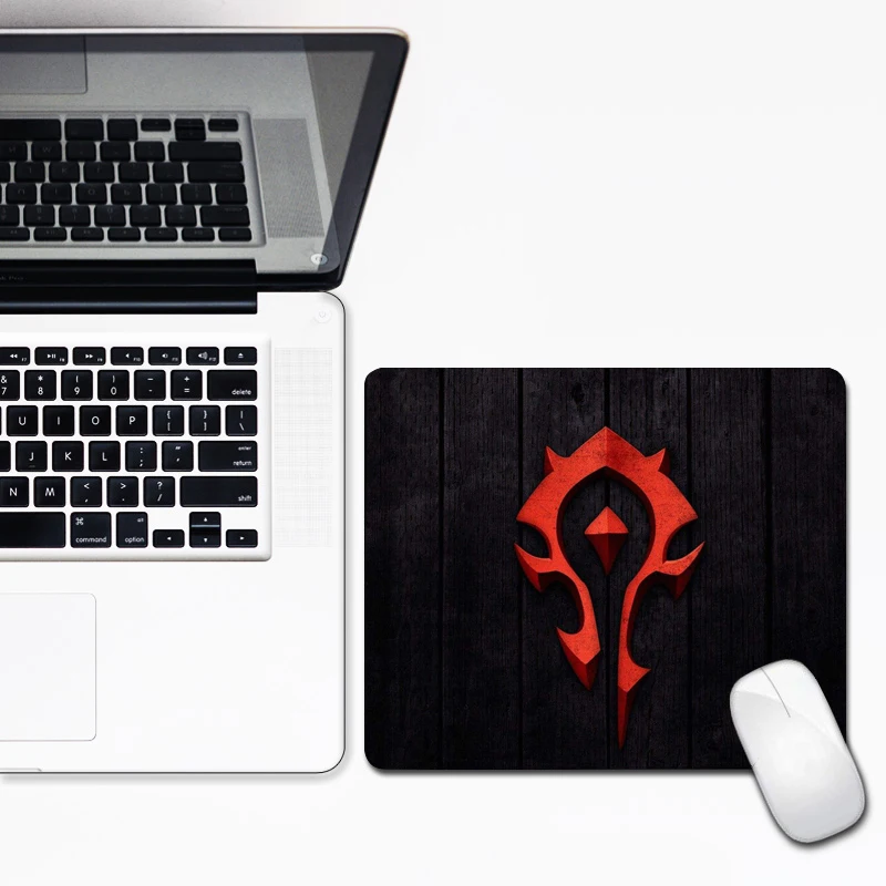 Alliance Horde 30x25 см Коврик для мыши Wow warcraft Блокировка края игровой коврик геймер