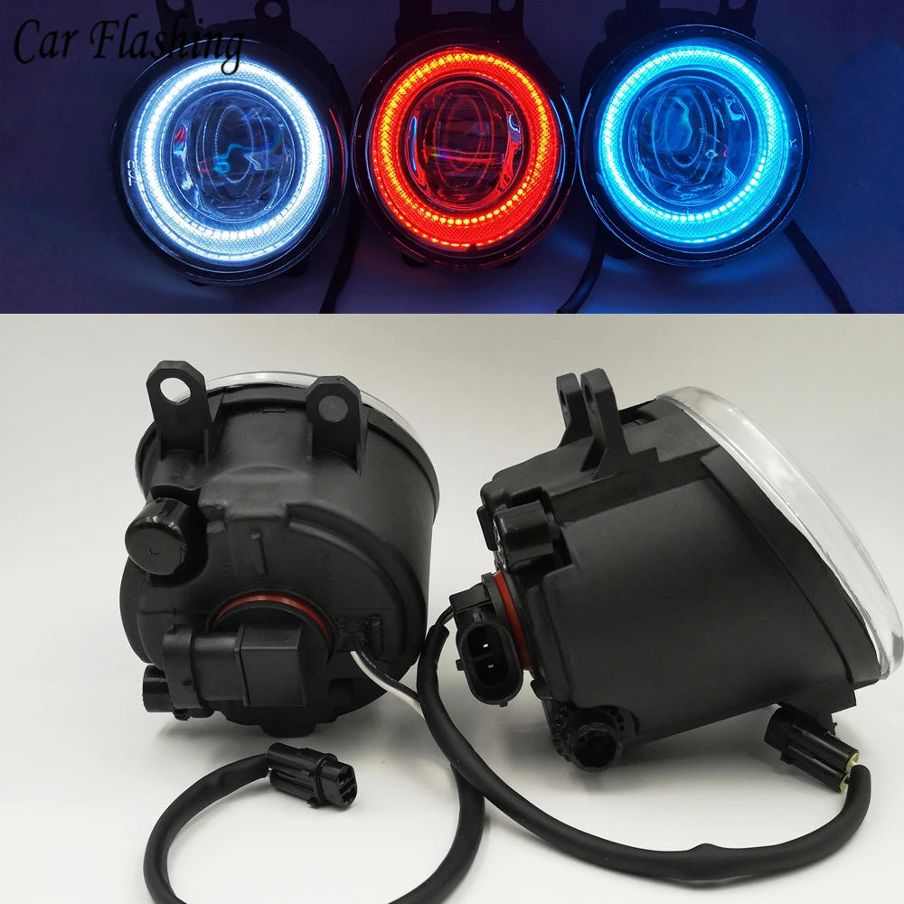 Автомобильная проблесковая 1 Set/pair 12V автомобильный светодиодный Ангельские