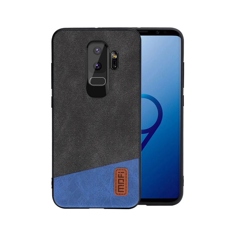 Чехол для Samsung S9 Plus чехол MOFI Galaxy S9Plus Жесткий задней панели + Мягкий силиконовый