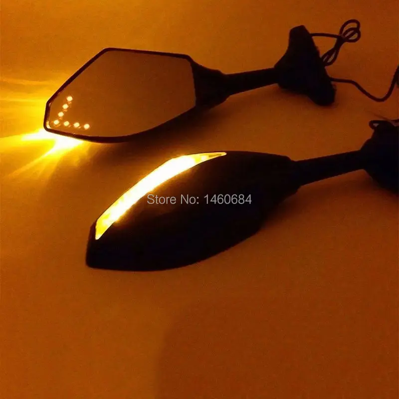 Светодиодные стрелки Встроенные светодиоды в мотоцикл мигалка указатель